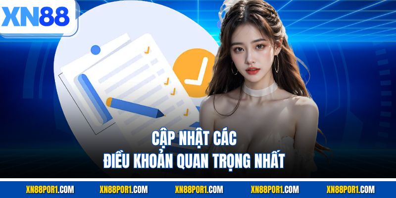 Cập nhật các điều khoản quan trọng nhất